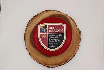 RED DRAGON CHEDDAR WITH WHOLEGRAIN MUSTARD & ALE image 1